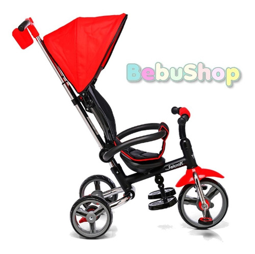 Triciclo Infantil  Plegable  Respaldo Regulable  Tiger Reforzado  Capota 