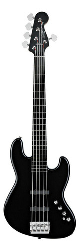 Contra Baixo Fender 030 0575 Squier Deluxe 506 Black Quantidade De 5