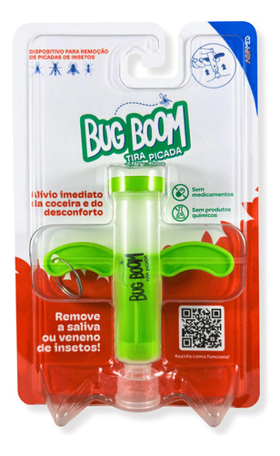 Bug Boom Verde - Alivia Coceira Da Picada De Insetos
