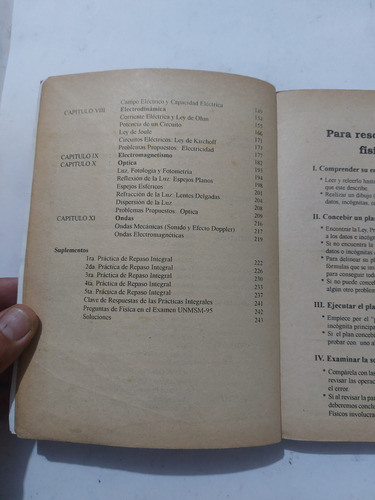 Libro Física Preguntas Y Problemas José Huaranca Velasquez (Usado)
