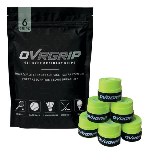 Ovrgrip Cinta De Agarre Para Raqueta De Tenis Premium (paque