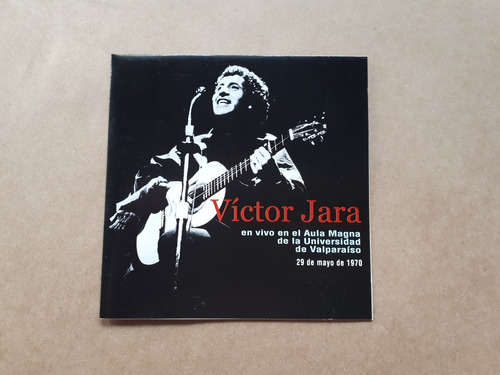 Víctor Jara En.vivo Aula Magna Universidad Valparaíso 1970