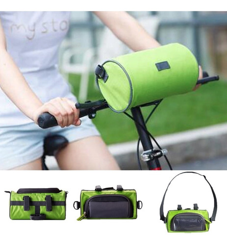 Bolso Multifuncional Para Bicicleta Con Pantalla Táctil 