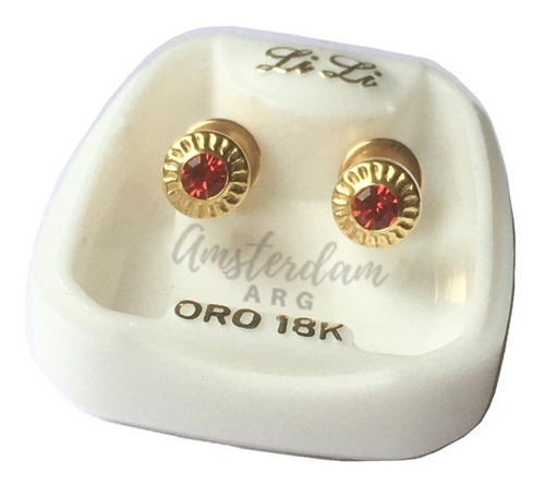 Abridores De Oro Marca Lili Art 108 Piedra ..amsterdamarg.. 