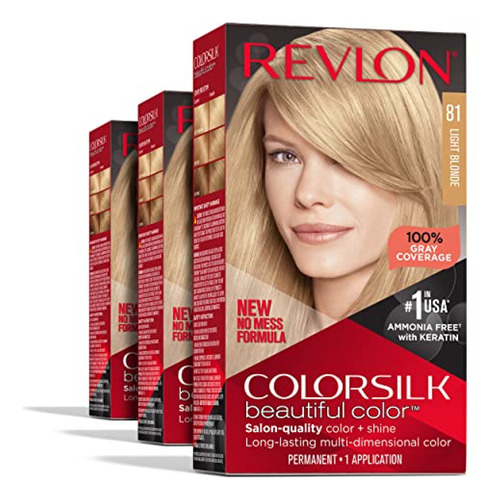 Tintura Para Cabello Mrevlon Tinte Permanente Para El Cabell