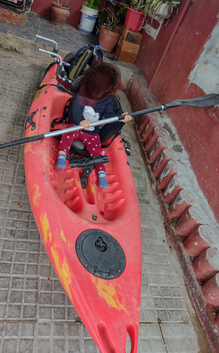 Kayak Fijo  Codiak 1 - Camo Rojo