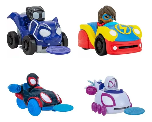 comprar Auto Spidey Y Sus Sorprendentes Amigos Lanza Discos Tictoys