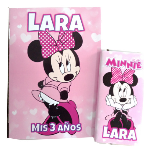 35 Libritos Colorear Y 35 Lapices X6 Minnie Mouse