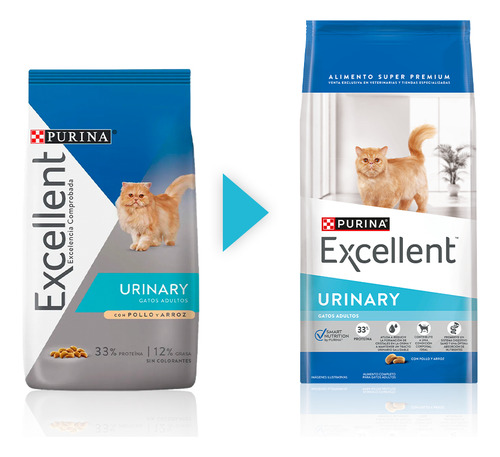 Excellent Gato Urinary X 15 Kg Kangoo Pet