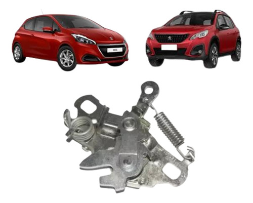 Fechadura Capô Original Para Peugeot 208 12/20 E 2008 17/23