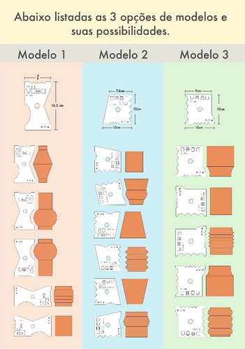 Imagem 2 de 9 de Ferramentas Para Modelar Argila No Torno - Kit C/ 3 Modelos