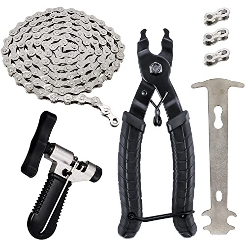 Bike Chain Kit, Bicycle Repair Tool Kits, Chain Breaker...