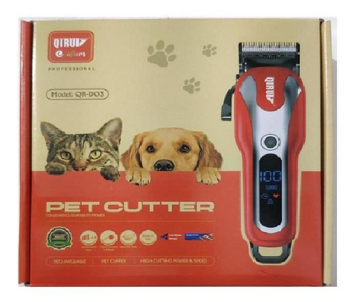 Maquina De Tosa Qirui Pet Cutter Turbo/ Bivolt