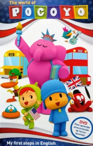 The World Of Pocoyo: Inglés Para Niños, Tapa Dura Incluye Cd