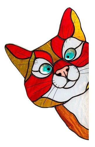 Pegatinas De Gatos Adorables Para Pared, Ventanas Y Autos