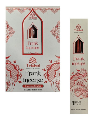 Sahumerios Amogh - Triskel India Pack X 12 - Pacha Kuyuy Fragancia Frankincense