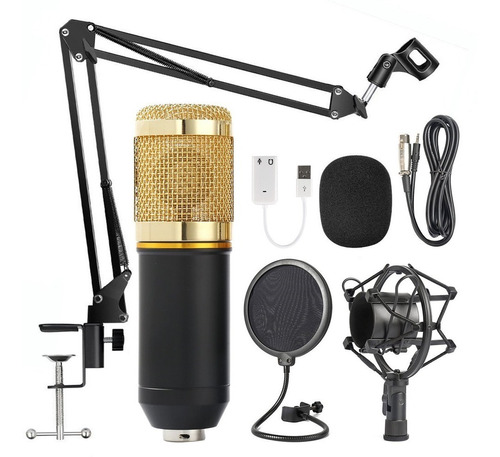 Micrófono Condensador Profesional De Alta Calidad Podcast