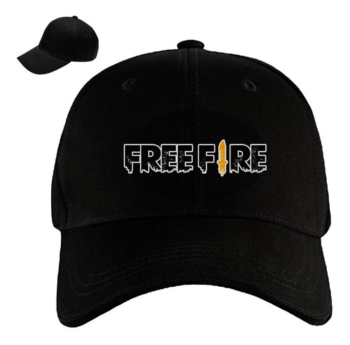 Gorra Drill Logo Free Fire Juego Freefire Pht