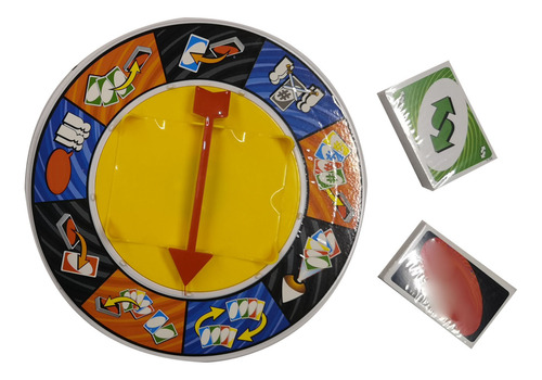 Juego De Mesa Juguetes De Cartas Giratorias 26 X 26 X 4cm