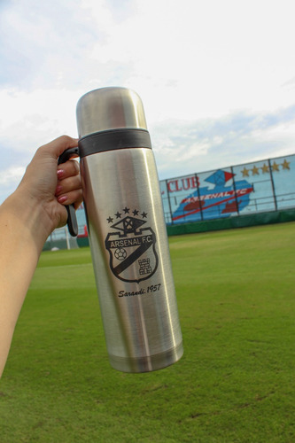 Imagen 2 de 3 de Termo De Acero Arsenal Fc