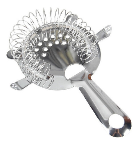 Imagem 6 de 6 de Coador De Gelo Strainer Coqueteleira Boston Bar Profissional