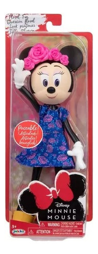 Muñeca Articulada Minnie Mouse Division Floral Disney