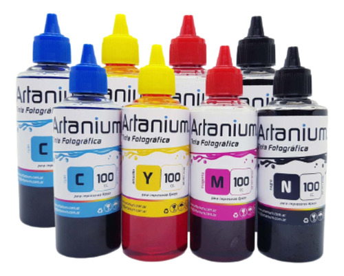 Tinta Para Impresoras Epson L380 L375 L395 L355 X 800cc.