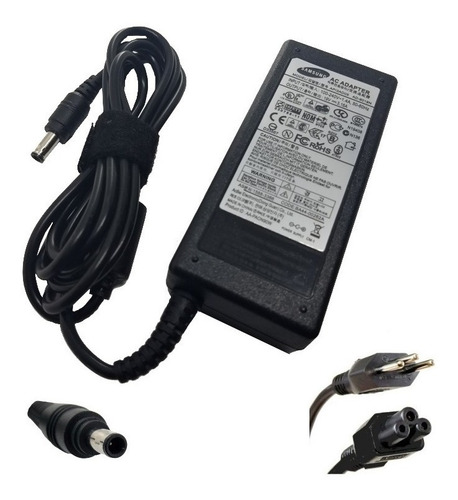 Fonte Carregador Notebook Netbook Para Samsung 19v 3.16a