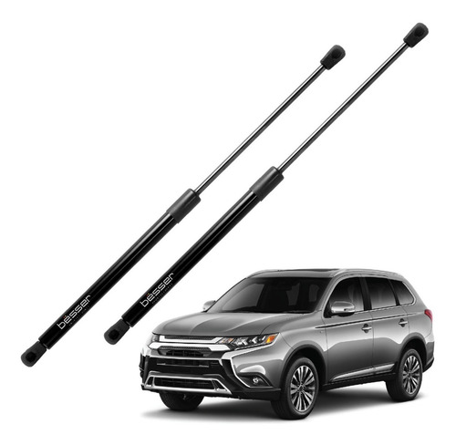 Imagem 1 de 4 de Par Amortecedor Tampa Traseira Mitsubishi Outlander 2014....
