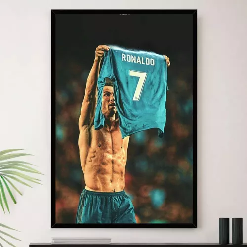 Placas Quadros Decorativos Do Cristiano Ronaldo Cr7 em Promoção na