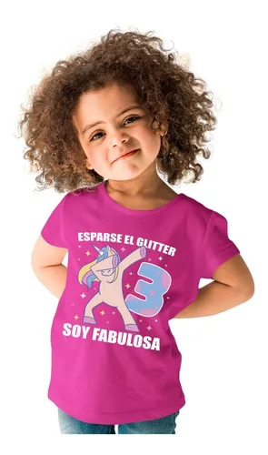 Ewell Fuera de borda Mono Playera De Unicornio Personalizada -soy Fabulosa-cumpleaños