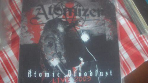 Vinilo Lp Atomizer  Atomic Bloodfust Live 2003 10 Pulgadas