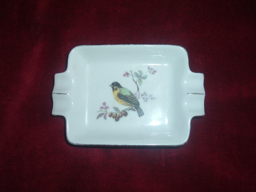 Cenicero Rectangular De Porcelana