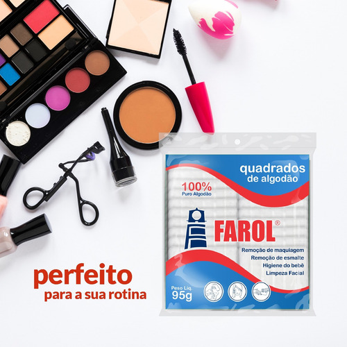 Discos De Algodão Dupla Face Limpeza Facial Remove Maquiagem
