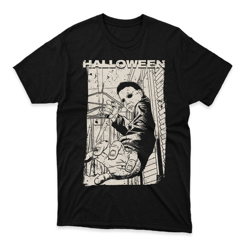 Playera Michael Myers / Negra / Halloween