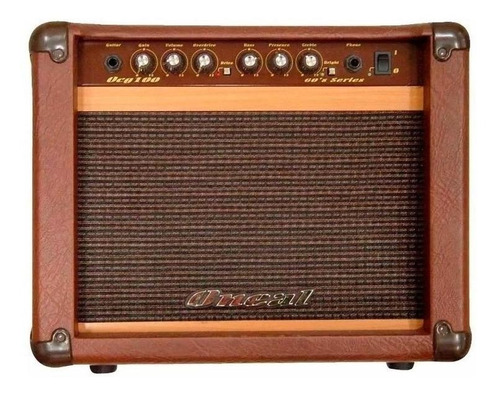 Amplificador O'Neal OCG 100 Transistor para guitarra de 30W cor marrom 120V/240V