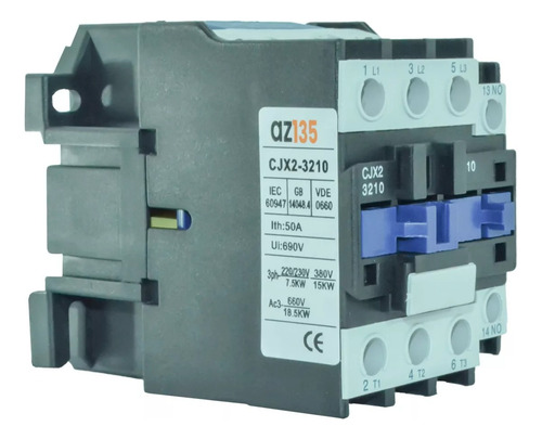 Kit 3 Contatora Tripolar 32a Lc1 - D3210 3p + 1 N/a 220v