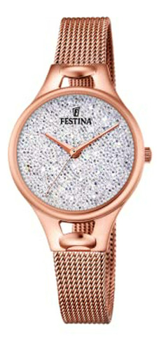 Reloj Festina Mujer Acero Inoxidable F20333/1 Blanc.