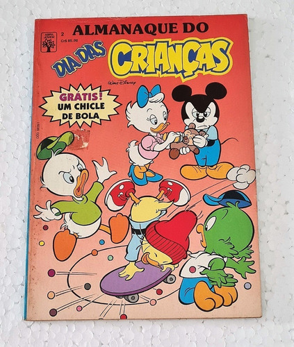 Almanaque Do Dia Das Crianças Nº 02 - Ed. Abril 1990