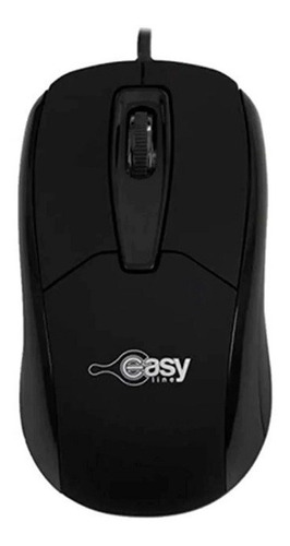 Mouse Easy Line Óptico El-994121 Alámbrico Usb 1200dpi