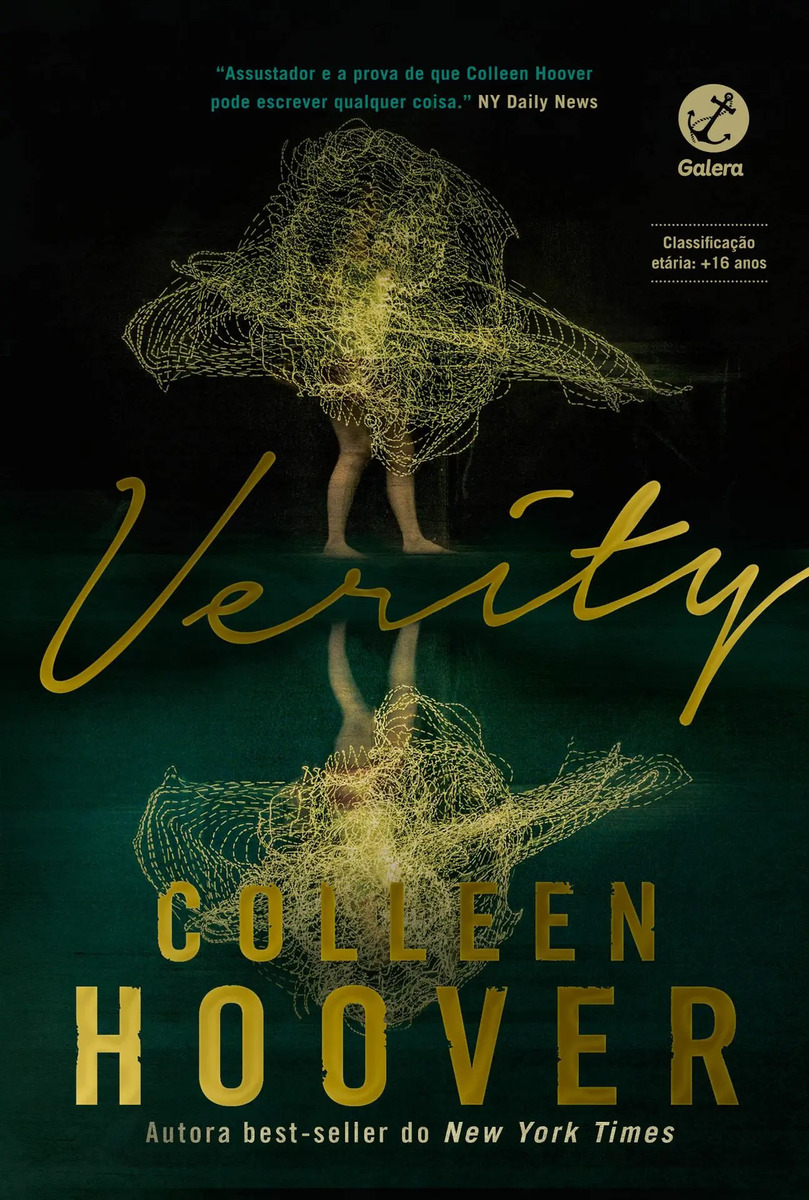 Livro Verity, de Hoover, Colleen, vol. 1. Editora Galera, capa mole (2020)