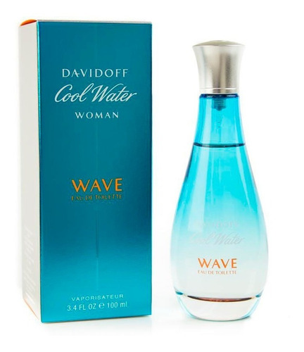 Perfume Cool Water Wave De Davidoff 100ml. Para Damas