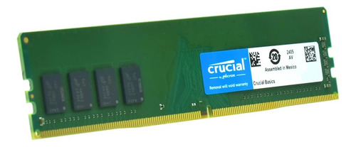 Memória Desktop 16gb Crucial Ddr4 2400 Mhz C17 Ct16g4dfd824a