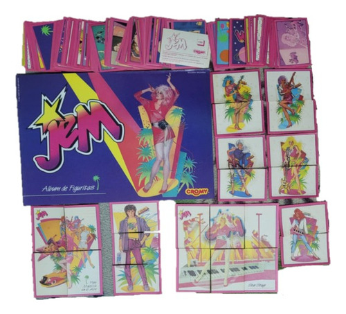 Álbum De Figuritas Jem Y Los Hologramas Completo A Pegar