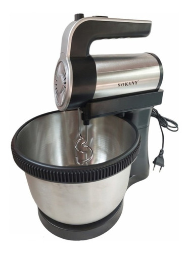 Batidora Con Pedestal Eléctrica Sokany Stand Mixer Sk -6662