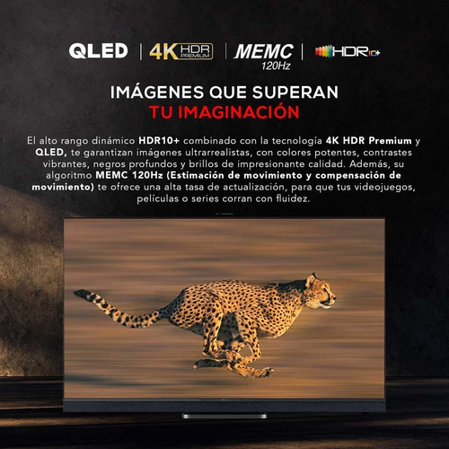 Imagen 5 de 7 de Tv Tcl 55 C825 Mini Led Qled C/barra De Sonido Y Cámara