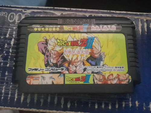 Juego Dragón Ball Z 3 Para Nintendo Famicom (orig/jap) Impor (Usado)
