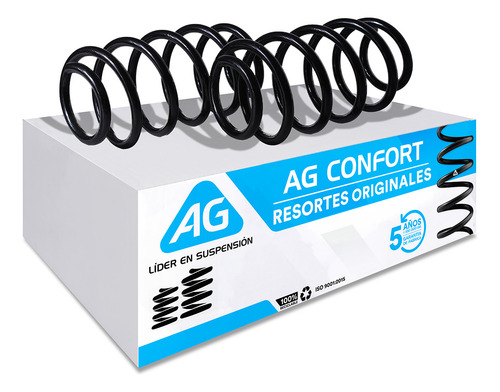 Resortes Originales Para Caddy 2010 A 2015 Carter 55mm Del A