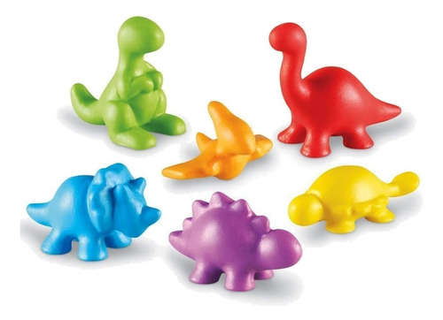 Contando figuras Dinossauro didático Contando o número de peças 56
