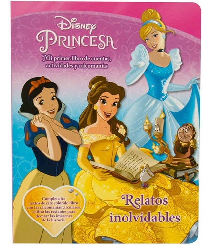 Libro Disney Princesas. Mi Primer Maletín De Cuentos, Activ